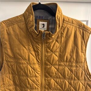 Duck Head Yellow Quilted Vest